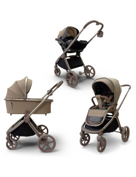 Модульная коляска BubaGO Gaudi 3 в 1 (тоффи)